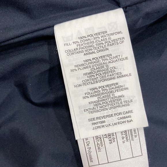 J. Crew Excursion Quilted Vest XS Burgundy - Picture 6 of 8